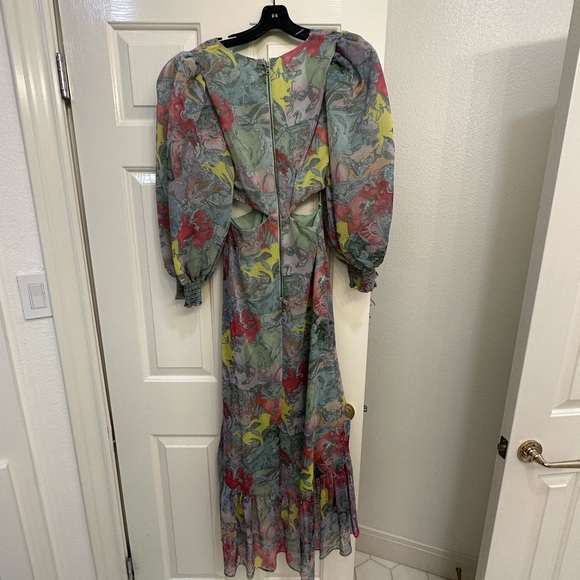 Alice + Olivia x Lola Schnable Katia Midi Dress - Picture 3 of 5